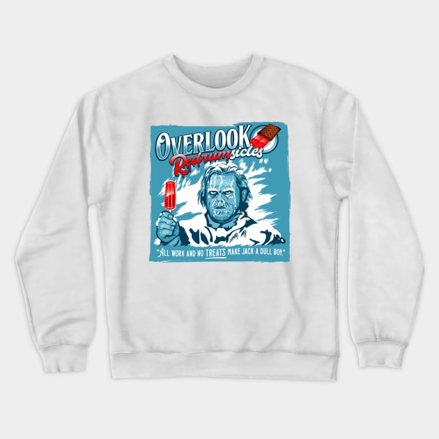 Overlook Redrumsicles (Collab with GoodIdeaRyan) Crewneck Sweatshirt by demonigote